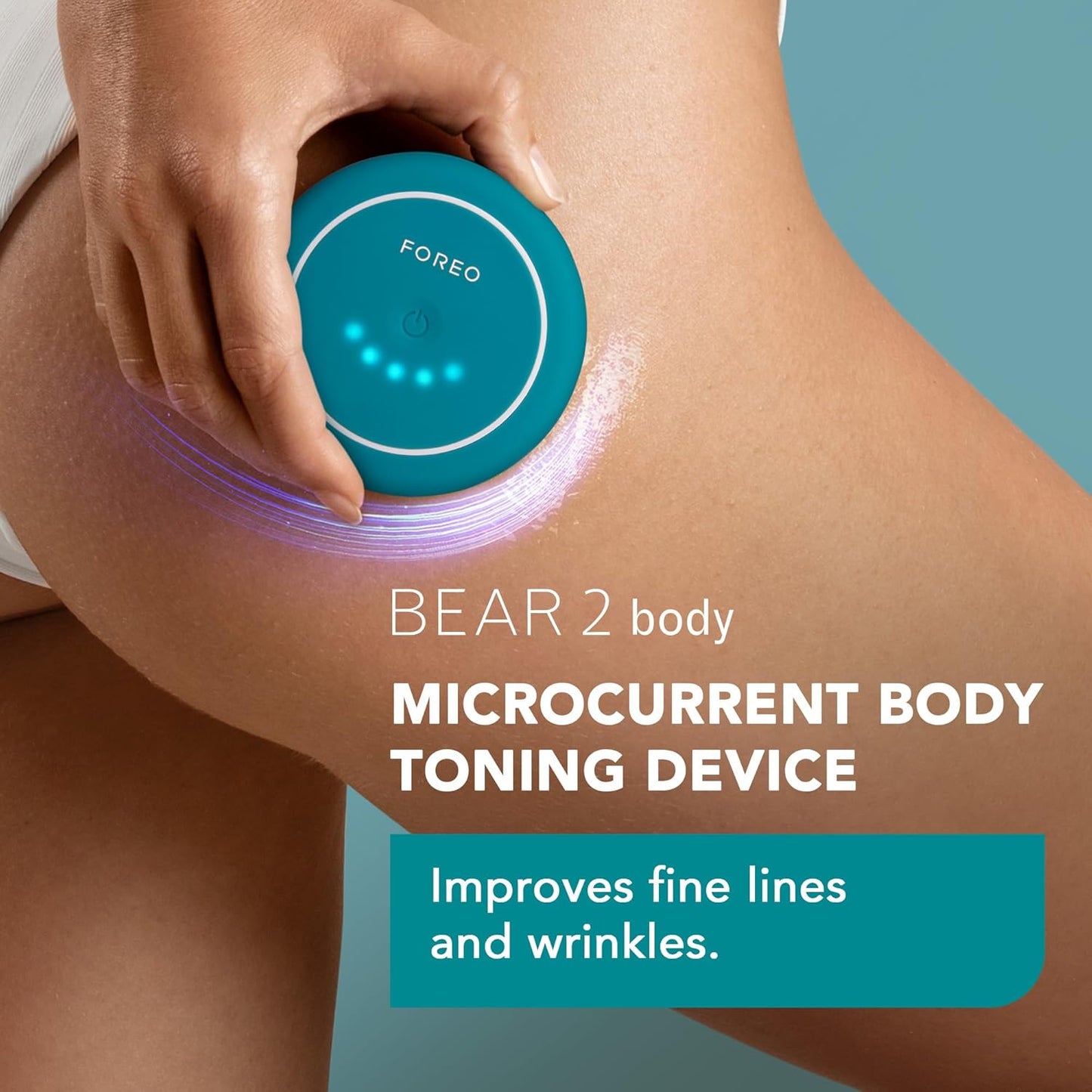 Bear 2 Body Advanced Microcurrent Body Sculpting Machine - Cellulite Massager & Lymphatic Drainage - Firm & Contour - Body Massager - Increases Absorption of Skin Care Products